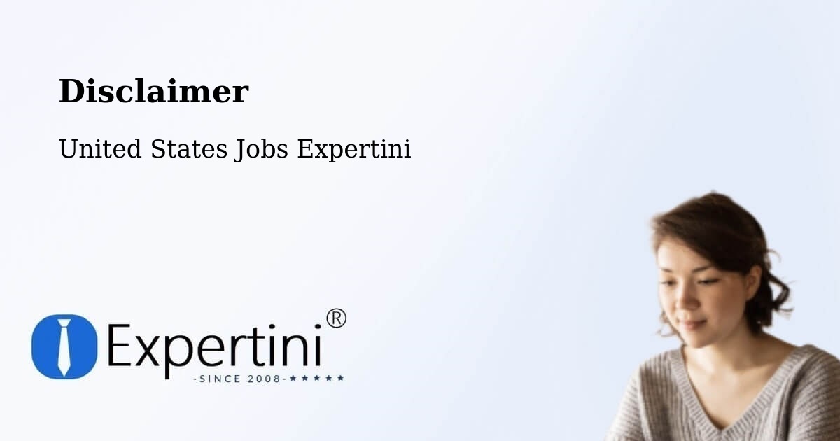 Disclaimer – Springtown - United States Jobs Expertini