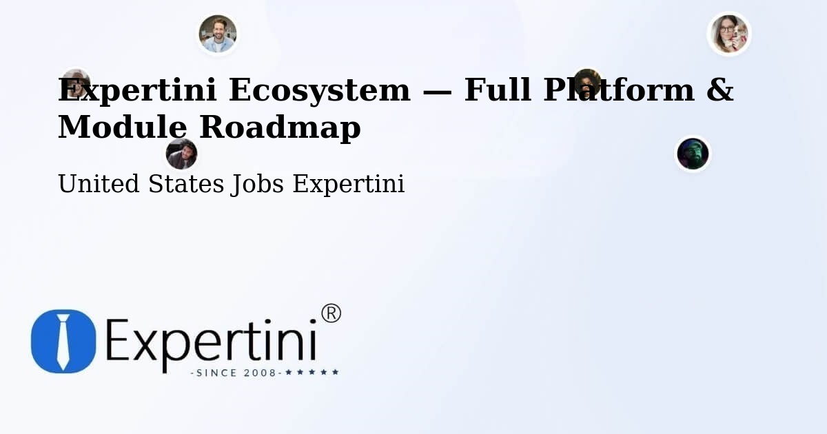 Expertini Ecosystem — Full Platform & Module Roadmap – Springtown